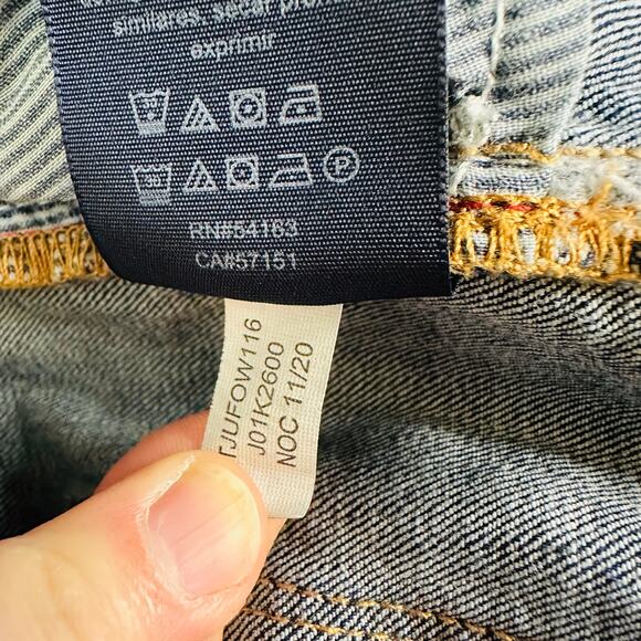 Tommy Hilfiger Raleigh High Rise Dark Wash Jeans Size 16 - Picture 7 of 9